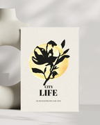 Postkarte "Mondschein Magnolie"