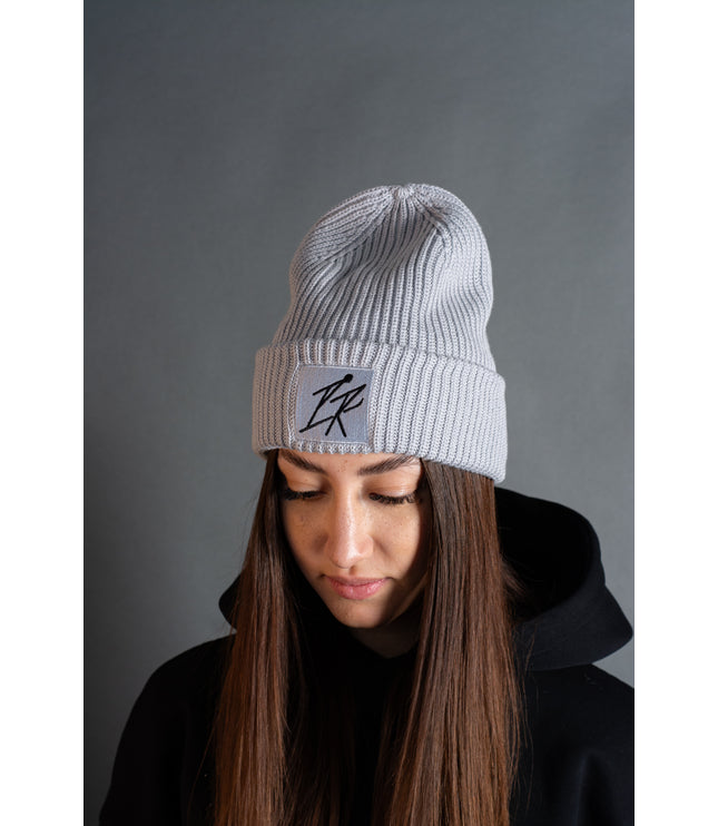 Beanie "Hille" Heavy Rip grey