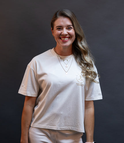 Cropped T-Shirt "Kaffeerätsel"