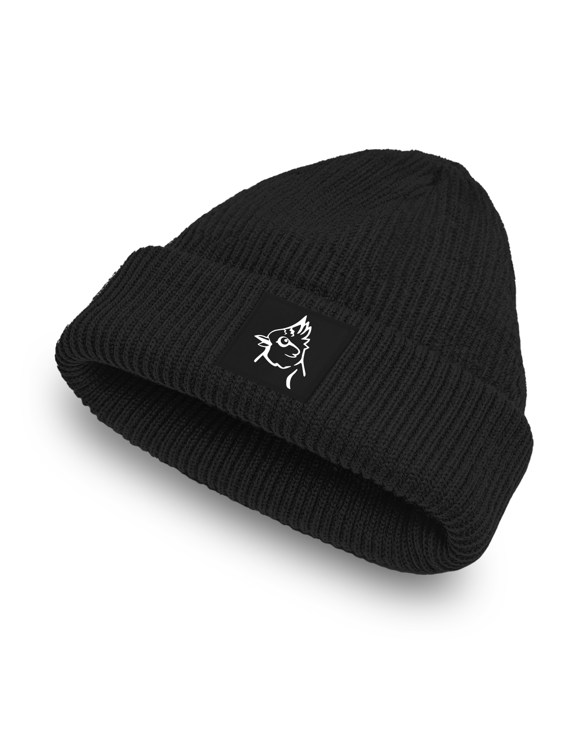 Beanie "Haubenmeise" schwarz