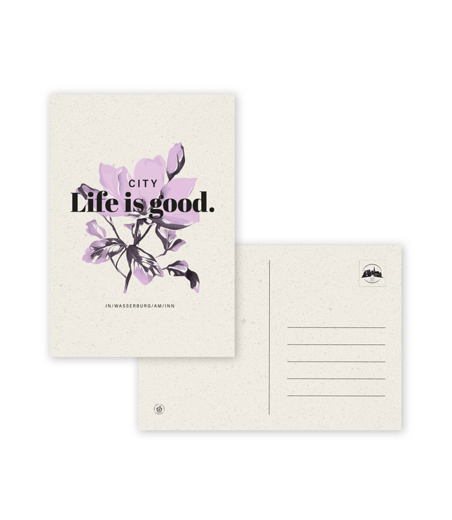 Postkarte "Magnolie"