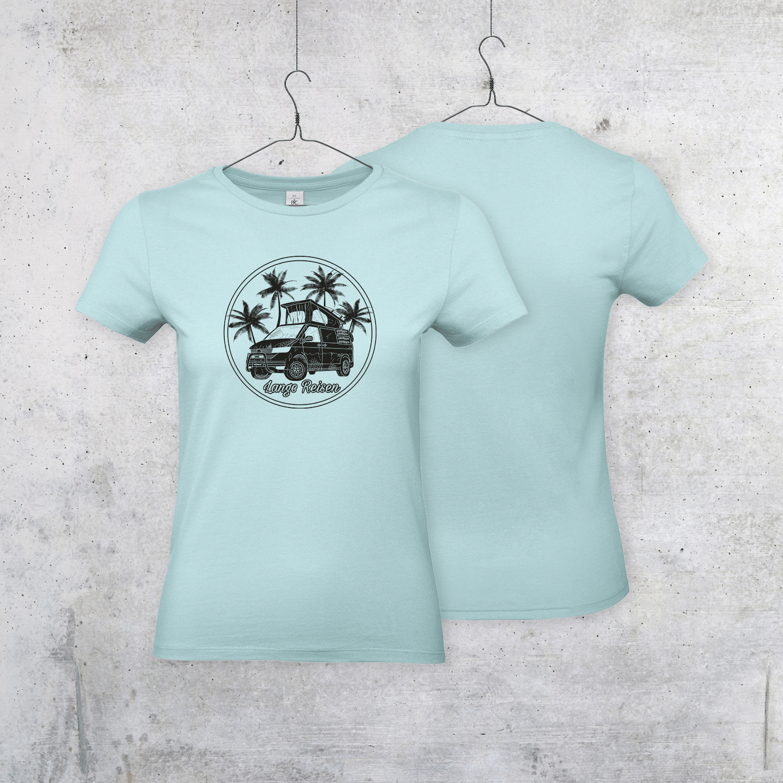 T-Shirt "Lange Reisen" Damen