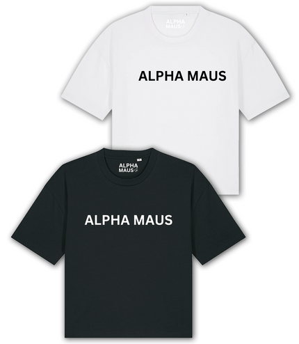 T-Shirt "Alpha Maus" cropped