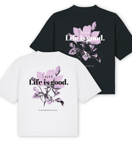 T-Shirt cropped "Magnolie"