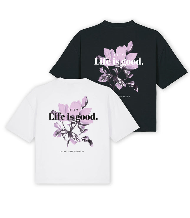 T-Shirt cropped "Magnolie"