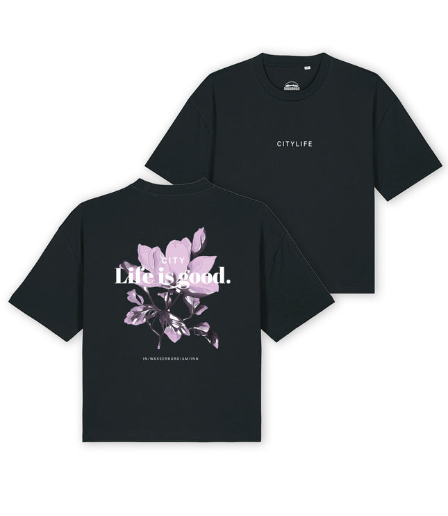 T-Shirt cropped "Magnolie"
