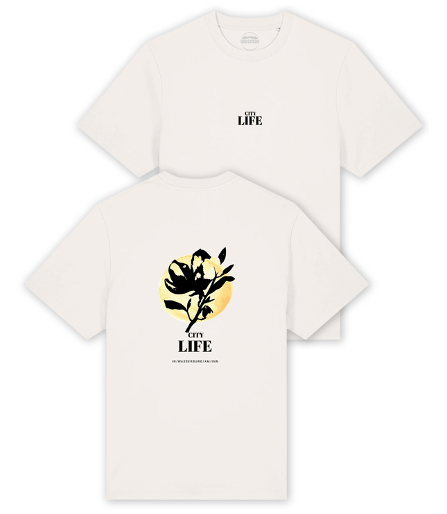 T-Shirt oversized "Mondschein Magnolie"